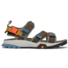 Garrison Trail Sandals “Olive Green White”