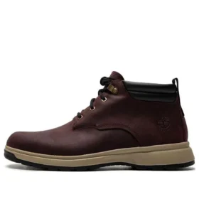 GreenStride Atwells Ave Waterproof Chukka Boot “Burgundy Full Grain”