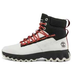Greenstride Edge Waterproof Wide Fit Boots “White Nubuck”