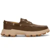 Greenstride Originals Ultra Leather Boat Shoes “Dark Brown”