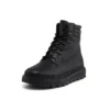 Greenstride Ray City 6 Inch Waterproof Wide Fit Boot “Black Full Grain”