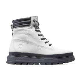 Greenstride Ray City Waterproof Boot “White Full Grain”
