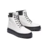 Greenstride Ray City Waterproof Boot “White Full Grain”