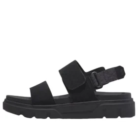 Greyfield 2 Back Strap Sandals “Black Suede”