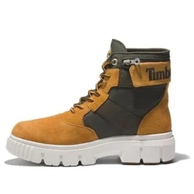 Greyfield 6 Inch Waterproof Fold-Down Boots “Wheat Suede”