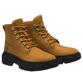 Greyfield Leather Boot “Wheat Black”