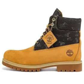 Heritage 6 Inch Boot “Wheat Nubuck with Camo”