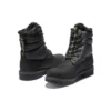 Heritage 6 Inch Premium Puffer Waterproof Boots “Black with Black Fur”