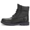 Heritage 6 Inch Waterproof Boot “Black Leather Rubber Outsole”