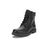 Heritage 6 Inch Waterproof Boot “Black Leather Rubber Outsole”