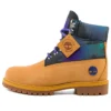 Heritage 6 Inch Waterproof Boot “Wheat Nubuck with Print”