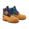 Heritage 6 Inch Waterproof Boot “Wheat Nubuck with Print”