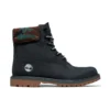 Heritage 6 Inch Waterproof Boots “Black Nubuck with Camo”