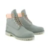 Hi-Vis Heritage 6 Inch Waterproof Wide Fit Boot “Grey”