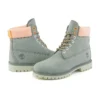Hi-Vis Heritage 6 Inch Waterproof Wide Fit Boot “Grey”