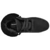 Jayne 6 Inch Waterproof Convenience Boots “Black Nubuck with Fur”