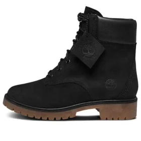 Jayne 6 Inch Waterproof Wide-Fit Boot “Black”
