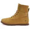 Joslin Mid Size Zip Wide-Fit Boots “Wheat Nubuck”
