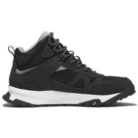 Lincoln Peak Waterproof Fabric and Leather Boot “Black”