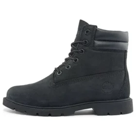 Linden Woods 6-Inch Double Collar Boots “Black”
