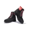 Linden Woods 6 Inch Waterproof Boots “Black Nubuck with Pink”
