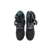 Lindon Woods 6 Inch Waterproof Boot “Dark Grey Nubuck and Black Printed Collar”