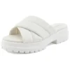 London Vibe Slides “White Full Grain”