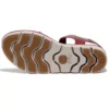 Lotty Lou Sandal “Wine Red”