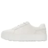 Low Lace Up Sneakers “White Full Grain”