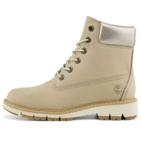 Lucia Wy 6 Inch Waterproof Boot “Beige Dragonfly”