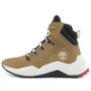 Madbury Side Zip Wide Fit Sneaker Boots “Tan Nubuck”