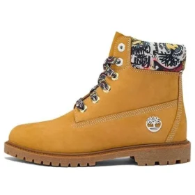 Made With Liberty Fabrics 6 Inch Boot “Yellow”