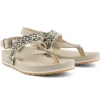Malibu Waves Thong Sandal “Leopard Nubuck”