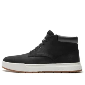 Maple Grove Leather Chukka Boot “Black Nubuck”