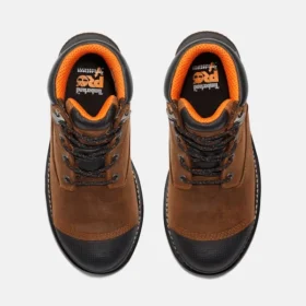 Men’s Boondock 6-in Comp-Toe Waterproof Work Boots – Brown