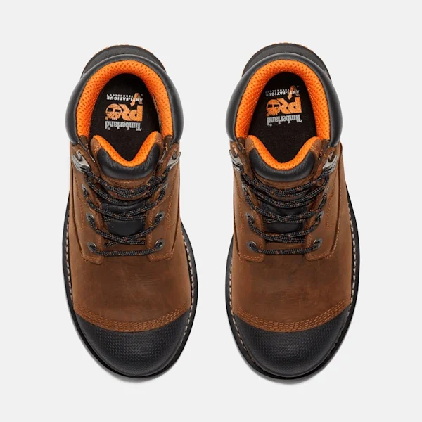 Men’s Boondock 6-in Comp-Toe Waterproof Work Boots – Brown Men’s Boondock 6-in Comp-Toe Waterproof Work Boots – Brown