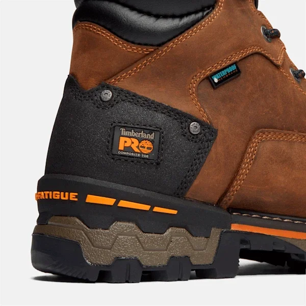 Men’s Boondock 6-in Comp-Toe Waterproof Work Boots – Brown Men’s Boondock 6-in Comp-Toe Waterproof Work Boots – Brown