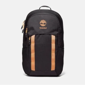Men’s Calverton Backpack in Black with Logo