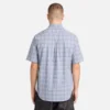 Men’s Checkered Poplin Short-Sleeve Shirt