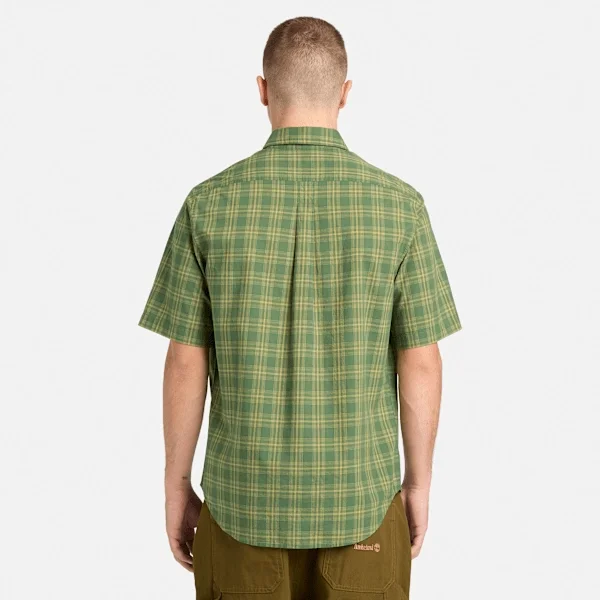 Men’s Checkered Poplin Short-Sleeve Shirt Men’s Checkered Poplin Short-Sleeve Shirt