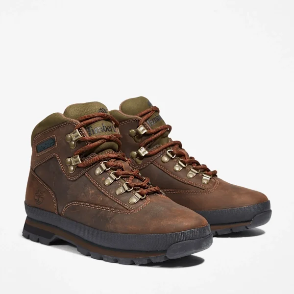 Men’s Euro Hiker Leather Boots – Brown Men’s Euro Hiker Leather Boots – Brown