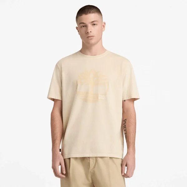 Men’s Garment Dyed Logo Graphic T-Shirt Men’s Garment Dyed Logo Graphic T-Shirt