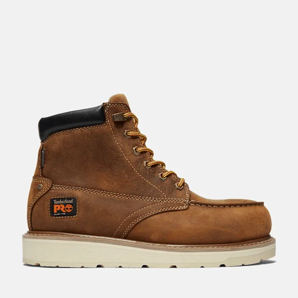 Men’s Gridworks 6-Inch Alloy Toe Work Boots – Golden Brown Men’s Gridworks 6-Inch Alloy Toe Work Boots – Golden Brown