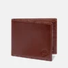 Men’s Milled Leather Bifold Wallet in Brown Men’s Milled Leather Bifold Wallet in Brown