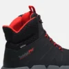 Men’s Morphix 6-Inch Composite Toe Work Boots – Black/Red