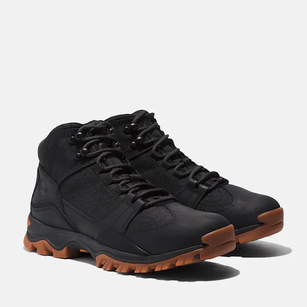 Men’s Mt. Maddsen Mid Lace-Up Hiking Boots – Black Men’s Mt. Maddsen Mid Lace-Up Hiking Boots – Black