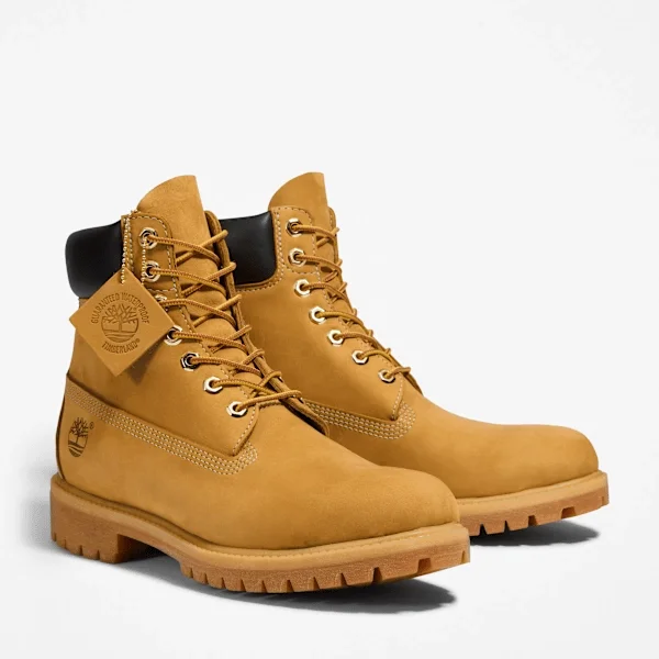 Men’s Premium 6-Inch Waterproof Boots – Wheat Nubuck Men’s Premium 6-Inch Waterproof Boots – Wheat Nubuck