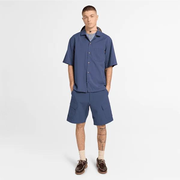 Men’s Short-Sleeve Seersucker Resort Shirt Men’s Short-Sleeve Seersucker Resort Shirt