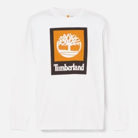 Men’s Stack Logo Colored Long Sleeve T-Shirt
