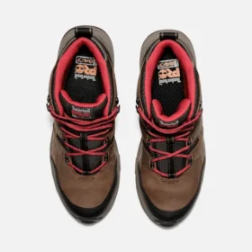 Men’s Switchback Lt Steel Toe Work Boots – Coconut Brown